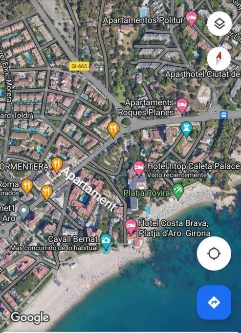 Amplio Apartamento Con Piscina Al Lado De La Playa Platja d'Aro Ngoại thất bức ảnh